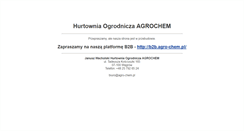 Desktop Screenshot of agro-chem.pl
