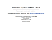Tablet Screenshot of agro-chem.pl